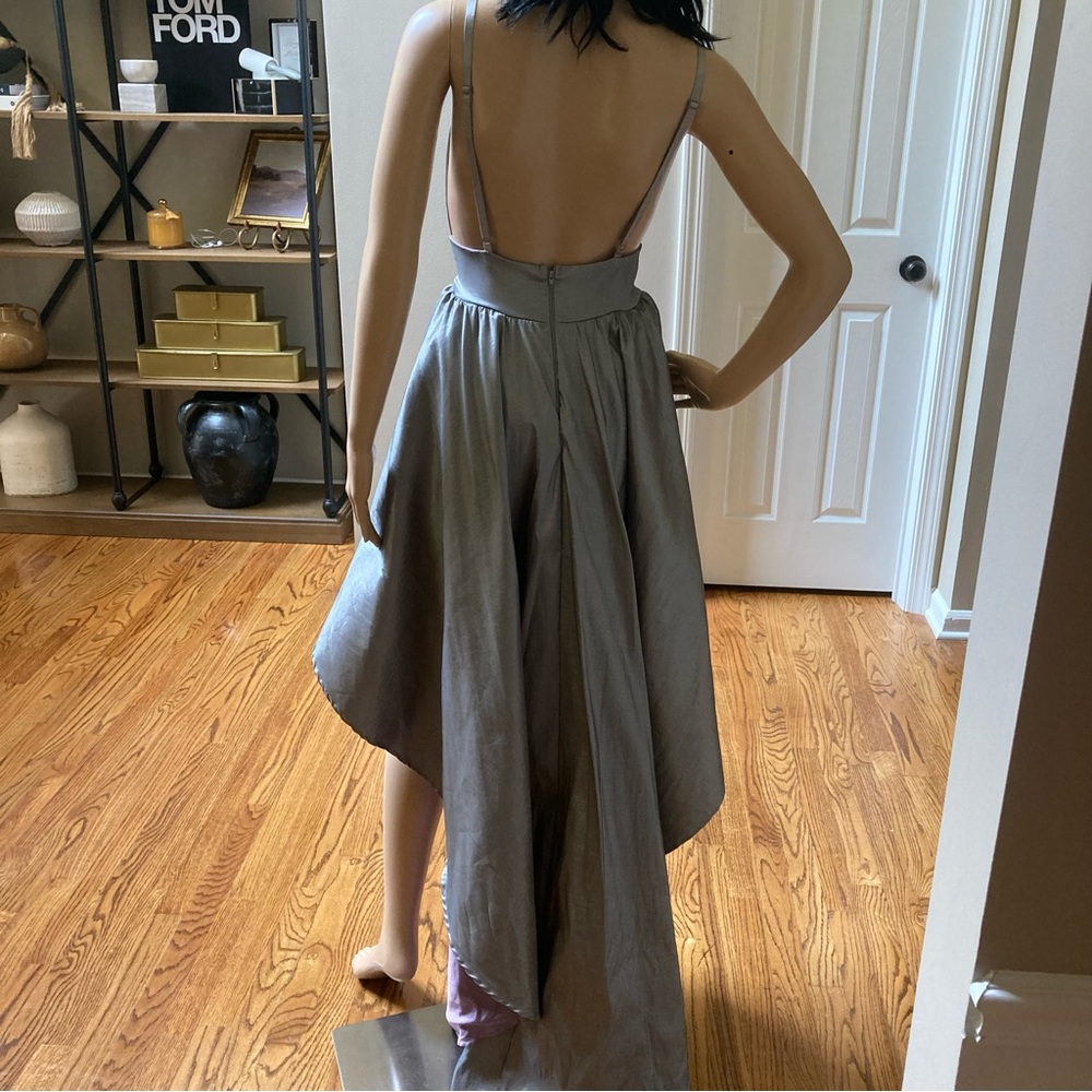 Windsor Two-Tone Waterfall Dress - Picture 3 of 4